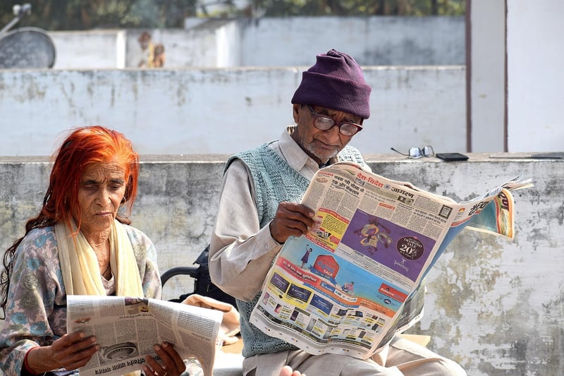 Newspaper Fashion Show