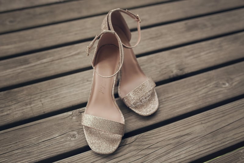 Fabric Wrapped Shoes